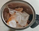A picture of step 2 of Orange juice.