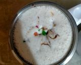 A picture of step 4 of Milk badam shake.