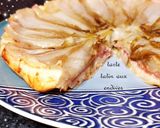 Une image de l'étape 7 de Tarte tatin aux endives avec un moule inversé silicone.