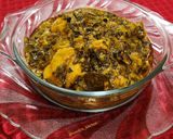 A picture of step 13 of Methi Chicken.