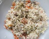 Foto del paso 3 de la receta: Arroz chow fan con pescado estilo oriental aggiornado
