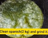 A picture of step 1 of Degi Chicken Palak.