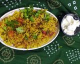 A picture of step 6 of Masala khichadi.
