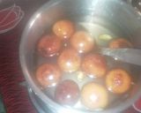 A picture of step 3 of Gulab jamun.