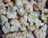 A picture of step 2 of Thai Fried Cauliflower.