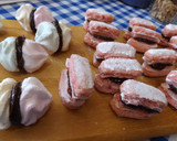 Foto del paso 2 de la receta: Biscuits y merengues con crema de chocolates y toffe