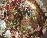 A picture of step 1 of Tikhi puri.