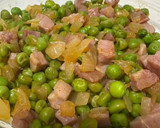 Foto del paso 6 de la receta: Guisantes con jamón