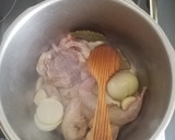 Foto del paso 1 de la receta: Risotto de codornices con paté de pato