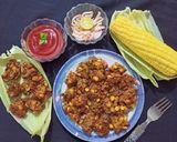 મકાઈ અને ડુંગળીના પકોડા ( Corn & Onion Pakoda Recipe in Gujarati રેસીપી સ્ટેપ7ફોટો
