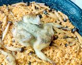 Foto del paso 7 de la receta: Arroz con codorniz y seta shimeji