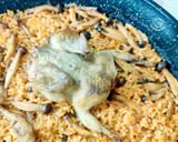 Foto del paso 7 de la receta: Arroz con codorniz y seta shimeji