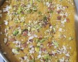 A picture of step 7 of Besan Burfi.