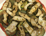 Foto del paso 2 de la receta: 159. Piadina de pollo y calabacín (principal pizza)