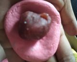 Foto langkah ke 3 dari resep Onde-Onde Pelangi Isi Kacang Merah.