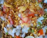 स्टीम दाल मोट मूंग चना चाट(steam dal moth moong chana chaat recipe in hindi) रेसिपी चरण 3 फोटो