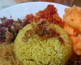 Foto langkah ke 6 dari resep Masak nasi KUNING RICE COOKER.