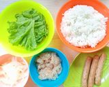 Foto langkah ke 1 dari resep Nasi sosis 🌭🌭.