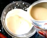 A picture of step 3 of Italian triamsu dessert.