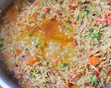 A picture of step 4 of Fried rice a sauqaqe😃.