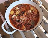 Foto del paso 11 de la receta: Bacalao y patatas a la puttanesca