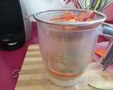 Foto del paso 2 de la receta: Crepes saborizados rellenos espinacas champiñones y gambas