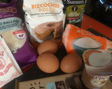 Foto del paso 1 de la receta: Bizcocho de coco y chocolate