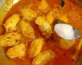 Foto langkah ke 5 dari resep Cumi Isi Tahu Masak Habang.