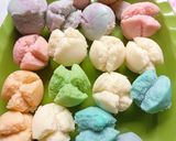 Foto langkah ke 6 dari resep Kue Mangkok Merekah Warna Warni.