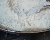 A picture of step 1 of Suji ka halwa.