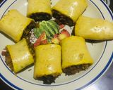 A picture of step 5 of Baked Fish roll.
