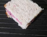 A picture of step 6 of Beetroot Curd Sandwich.