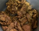A picture of step 4 of Beef Pasanday in western style.