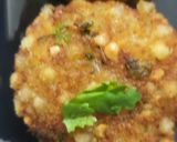 A picture of step 7 of Sabudana Vada.