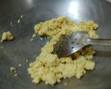A picture of step 1 of Coconut Burfi.
