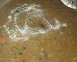 A picture of step 8 of Pav bhaji.
