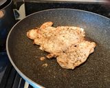 A picture of step 8 of Flat Chicken. Courtesy of Martha (sort of).