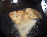 A picture of step 7 of Fried Shrimp Quesadilla Fingers.