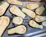 Une image de l'étape 2 de Aubergines grillées marinées en sucré salé.