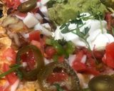 Foto del paso 4 de la receta Nachos con chili, pico de gallo y queso (como los de Foster Hollywood)