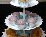Foto langkah ke 3 dari resep Apem ubi ungu.