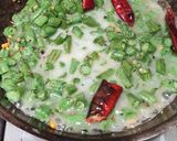 A picture of step 3 of French Beans Foogath French Beans Stir fry.