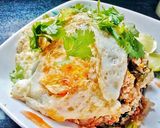 รูปขั้นตอนการทำที่ 3 ของ ข้าวผัดไข่ -ไก่และตับ