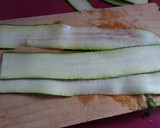Foto del paso 1 de la receta: Rollitos de calabacín y bacon