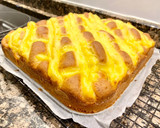 Foto del paso 8 de la receta: Pastel con peras en almíbar y crema sin gluten
