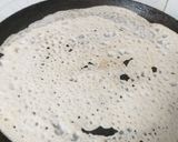 A picture of step 3 of Neer Dosa.