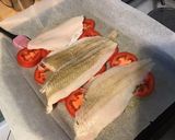 Une image de l'étape 4 de Filets de plie aux tomates,estragon et citron.