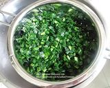 A picture of step 2 of Chive Dumplings (Thin, Translucent Dough Recipe).