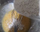 A picture of step 4 of Prawns tempura.