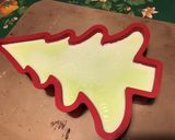 Une image de l'étape 5 de Entremets « sapin de Noël » à la pistache.